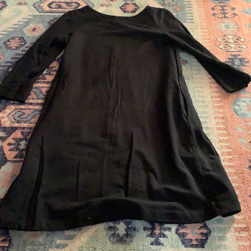 A new day brand comfy all black dress